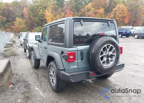 2025 Jeep Wrangler 2-Door Sport S 4X4 from USA, damaged, VIN 1C4PJXAN9SW646359